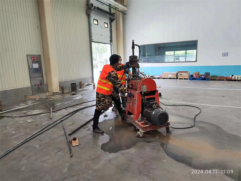 门源厂房地面下沉塌陷注浆加固施工